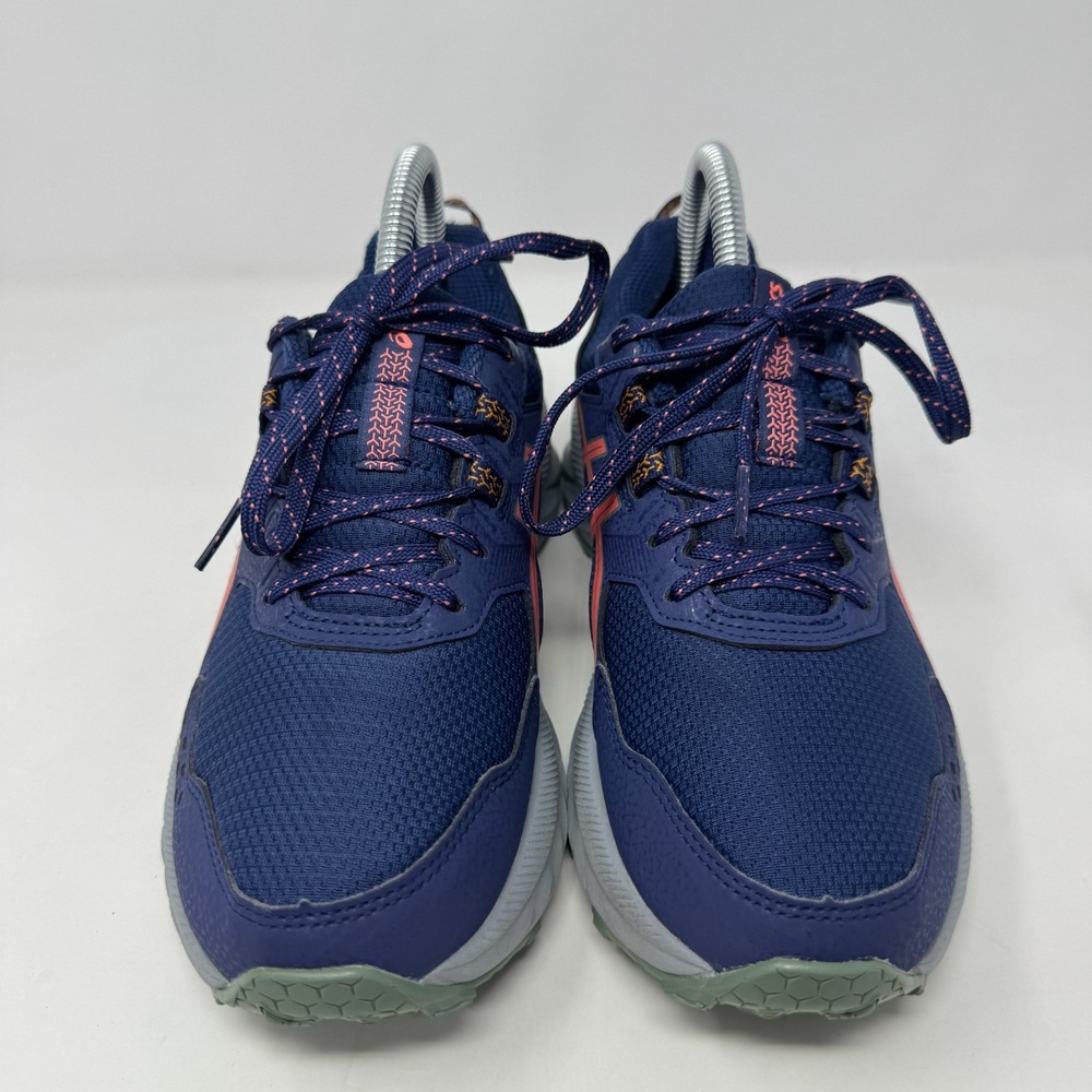 Asics Gel-Venture 9 Running Shoes‎ Blue Pink Trail Shoes Sneakers Women's 6.5 - Picture 4 of 12